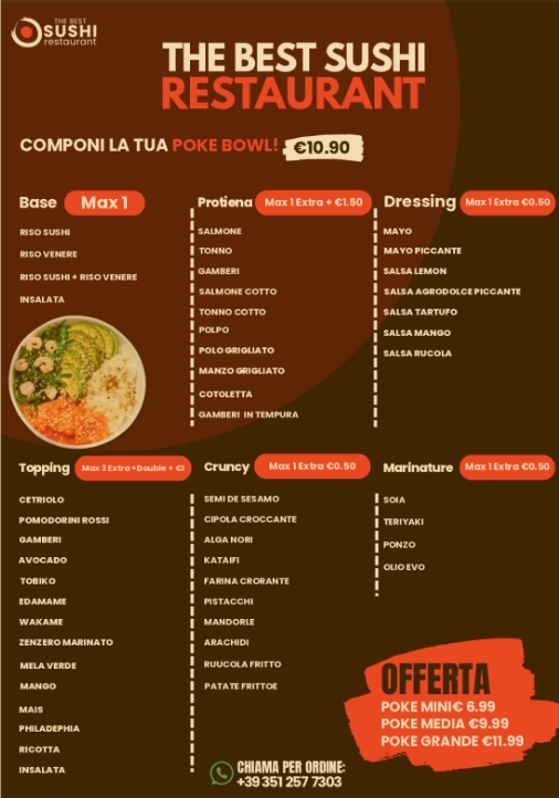 THE BEST SUSHI RISTORANTE Bari solo Asporto Domicilio · Foto 5